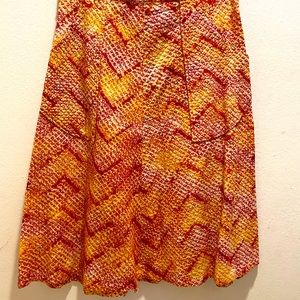 Vintage wrap skirt